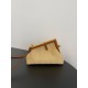 Replica Fendi First Small Bag in Natural Raffia Straw Fake Fendi First Small Bag in Natural Raffia Straw Replica