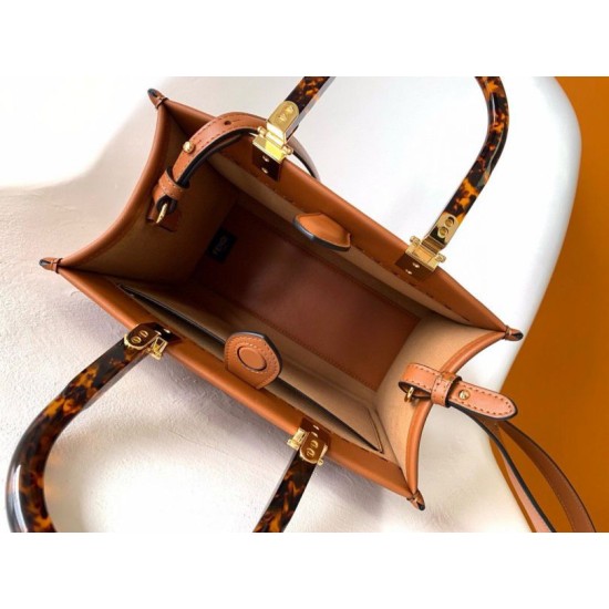 Fake Fendi Sunshine Small Tote Bag In Brown Calfskin Replica Replica Fendi Sunshine Small Tote Bag In Brown Calfskin
