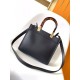 Fake Fendi Sunshine Small Tote Bag In Black Calfskin Replica Replica Fendi Sunshine Small Tote Bag In Black Calfskin