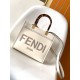 Replica Fendi Sunshine Small Tote Bag In White Calfskin Replica Fendi Sunshine Small Tote Bag In White Calfskin