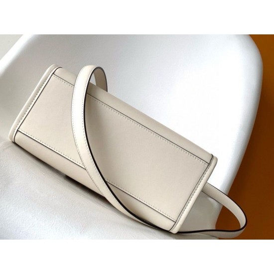 Replica Fendi Sunshine Small Tote Bag In White Calfskin Replica Fendi Sunshine Small Tote Bag In White Calfskin