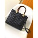 Replica Fendi Sunshine Small Tote Bag In Black FF Calfskin Replica Fendi Sunshine Small Tote Bag In Black FF Calfskin