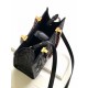 Replica Fendi Sunshine Small Tote Bag In Black FF Calfskin Replica Fendi Sunshine Small Tote Bag In Black FF Calfskin