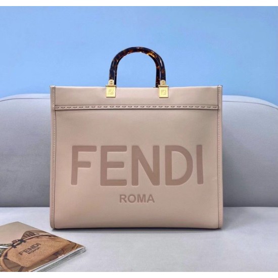 Replica Fendi Sunshine Medium Shopper Bag In Beige Calfskin Replica Fendi Sunshine Medium Shopper Bag In Beige Calfskin
