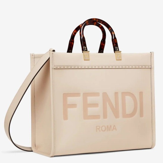 Replica Fendi Sunshine Medium Shopper Bag In Beige Calfskin Replica Fendi Sunshine Medium Shopper Bag In Beige Calfskin