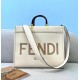 Replica Fendi Sunshine Medium Shopper Bag In White Calfskin Fake Fendi Sunshine Medium Shopper Bag In White Calfskin Replica
