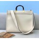 Replica Fendi Sunshine Medium Shopper Bag In White Calfskin Fake Fendi Sunshine Medium Shopper Bag In White Calfskin Replica