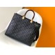 Replica Fendi Sunshine Medium Tote Bag In Black FF Calfskin Replica Fendi Sunshine Medium Tote Bag In Black FF Calfskin