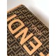 Replica Fendi Sunshine Medium Tote Bag in Brown FF Jacquard Fabric Replica Fendi Sunshine Medium Tote Bag in Brown FF Jacquard Fabric