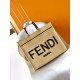Replica Fendi Sunshine Medium Tote Bag in Black and Natural Straw Replica Fendi Sunshine Medium Tote Bag in Black and Natural Straw