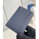 Replica Louis Vuitton Pocket Organizer in Navy Blue LV Aerogram Leather M11489 Fake Louis Vuitton Pocket Organizer in Navy Blue LV Aerogram Leather M11489 Replica