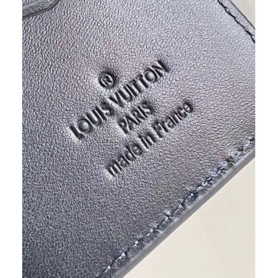 Replica Louis Vuitton Pocket Organizer in Navy Blue LV Aerogram Leather M11489 Fake Louis Vuitton Pocket Organizer in Navy Blue LV Aerogram Leather M11489 Replica