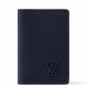 Replica Louis Vuitton Pocket Organizer in Navy Blue LV Aerogram Leather M11489 Fake Louis Vuitton Pocket Organizer in Navy Blue LV Aerogram Leather M11489 Replica