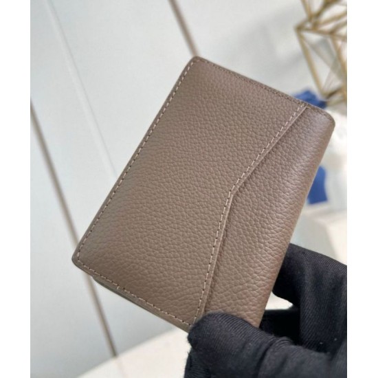 Replica Louis Vuitton Pocket Organizer in Mocha LV Aerogram Leather M11490 Replica Louis Vuitton Pocket Organizer in Mocha LV Aerogram Leather M11490