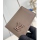 Replica Louis Vuitton Pocket Organizer in Mocha LV Aerogram Leather M11490 Replica Louis Vuitton Pocket Organizer in Mocha LV Aerogram Leather M11490