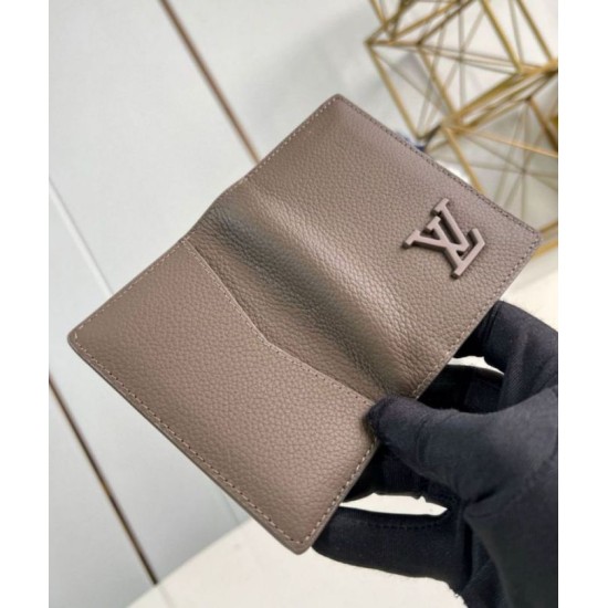 Replica Louis Vuitton Pocket Organizer in Mocha LV Aerogram Leather M11490 Replica Louis Vuitton Pocket Organizer in Mocha LV Aerogram Leather M11490