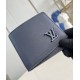Replica Louis Vuitton Multiple Wallet in Navy Blue LV Aerogram Leather M11531 Fake Louis Vuitton Multiple Wallet in Navy Blue LV Aerogram Leather M11531 Replica