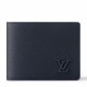 Replica Louis Vuitton Multiple Wallet in Navy Blue LV Aerogram Leather M11531 Fake Louis Vuitton Multiple Wallet in Navy Blue LV Aerogram Leather M11531 Replica