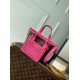 Fake Louis Vuitton Neverfull Inside Out BB Bag in Leather and Monogram M12106 Replica Replica Louis Vuitton Neverfull Inside Out BB Bag in Leather and Monogram M12106