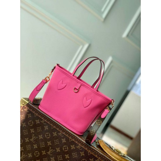 Fake Louis Vuitton Neverfull Inside Out BB Bag in Leather and Monogram M12106 Replica Replica Louis Vuitton Neverfull Inside Out BB Bag in Leather and Monogram M12106