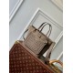 Fake Louis Vuitton Neverfull Bandouliere Inside Out BB Bag in Leather and Monogram M12109 Replica Replica Louis Vuitton Neverfull Bandouliere Inside Out BB Bag in Leather and Monogram M12109