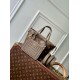 Fake Louis Vuitton Neverfull Bandouliere Inside Out BB Bag in Leather and Monogram M12109 Replica Replica Louis Vuitton Neverfull Bandouliere Inside Out BB Bag in Leather and Monogram M12109