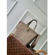 Fake Louis Vuitton Neverfull Bandouliere Inside Out BB Bag in Leather and Monogram M12109 Replica Replica Louis Vuitton Neverfull Bandouliere Inside Out BB Bag in Leather and Monogram M12109