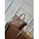 Fake Louis Vuitton Neverfull Bandouliere Inside Out BB Bag in Leather and Monogram M12109 Replica Replica Louis Vuitton Neverfull Bandouliere Inside Out BB Bag in Leather and Monogram M12109
