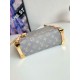 Fake Louis Vuitton Side Trunk MM Bag in Grey Monogram Canvas M12428 Replica Replica Louis Vuitton Side Trunk MM Bag in Grey Monogram Canvas M12428