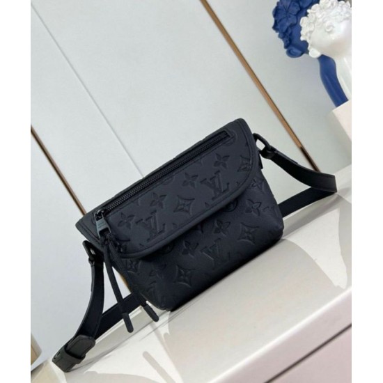 Replica Louis Vuitton Pulse Wearable Bag in Black Monogram Shadow Leather Replica Louis Vuitton Pulse Wearable Bag in Black Monogram Shadow Leather