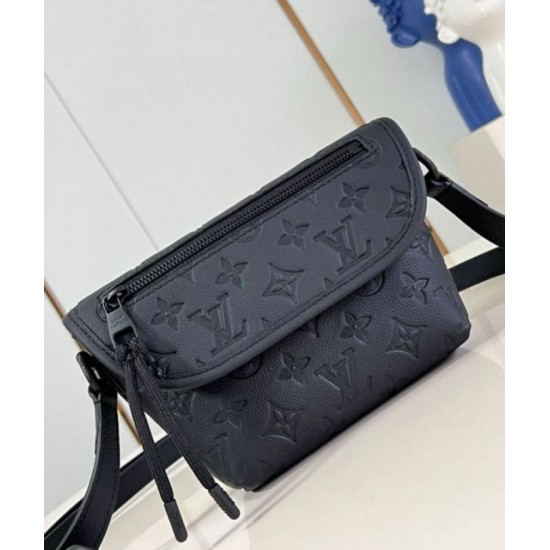 Replica Louis Vuitton Pulse Wearable Bag in Black Monogram Shadow Leather Replica Louis Vuitton Pulse Wearable Bag in Black Monogram Shadow Leather