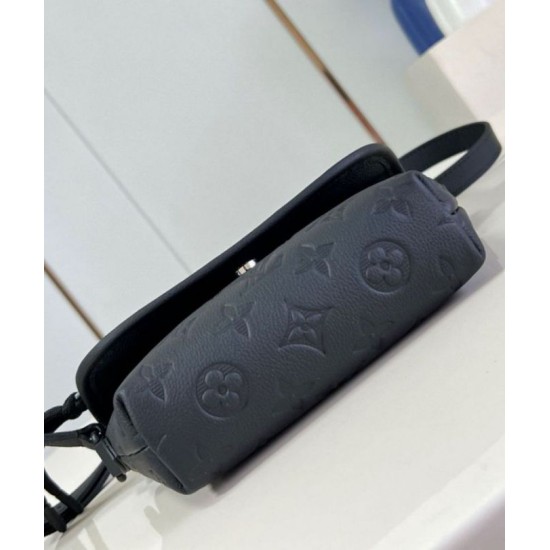 Replica Louis Vuitton Pulse Wearable Bag in Black Monogram Shadow Leather Replica Louis Vuitton Pulse Wearable Bag in Black Monogram Shadow Leather