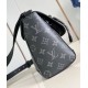 Replica Louis Vuitton Pulse Messenger Bag in Monogram Eclipse Canvas M12681 Replica Louis Vuitton Pulse Messenger Bag in Monogram Eclipse Canvas M12681