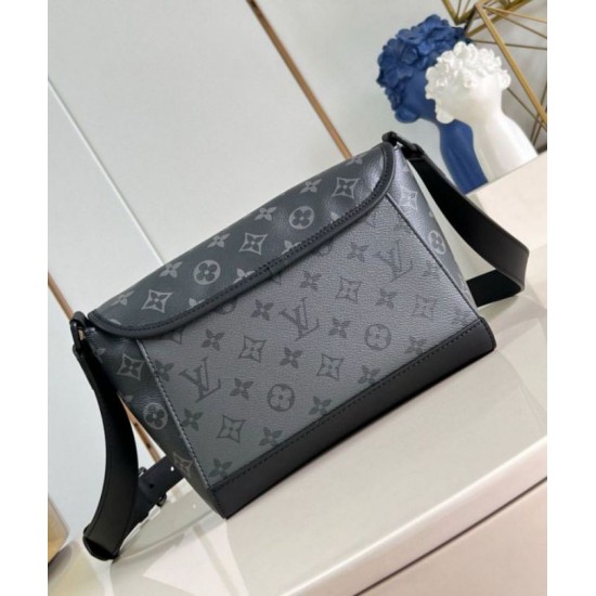 Replica Louis Vuitton Pulse Messenger Bag in Monogram Eclipse Canvas M12681 Replica Louis Vuitton Pulse Messenger Bag in Monogram Eclipse Canvas M12681