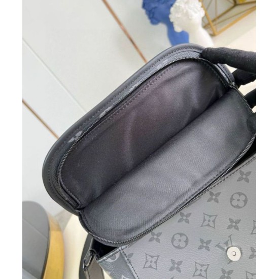 Replica Louis Vuitton Pulse Messenger Bag in Monogram Eclipse Canvas M12681 Replica Louis Vuitton Pulse Messenger Bag in Monogram Eclipse Canvas M12681