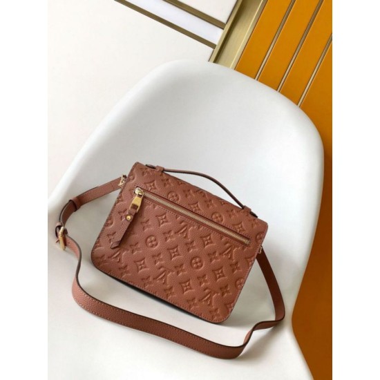 Replica Louis Vuitton Pochette Metis Bag In Monogram Empreinte Leather M12711 Replica Louis Vuitton Pochette Metis Bag In Monogram Empreinte Leather M12711