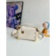 Fake Louis Vuitton Side Trunk PM Bag in Chalk Leather M23915 Replica Replica Louis Vuitton Side Trunk PM Bag in Chalk Leather M23915