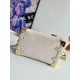Fake Louis Vuitton Side Trunk PM Bag in Chalk Leather M23915 Replica Replica Louis Vuitton Side Trunk PM Bag in Chalk Leather M23915