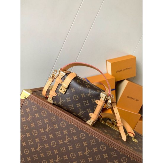 Fake Louis Vuitton Side Trunk PM Bag in Monogram Canvas M46815 Replica Fake Louis Vuitton Side Trunk PM Bag in Monogram Canvas M46815 Replica