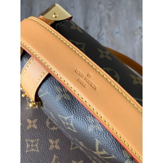 Fake Louis Vuitton Side Trunk PM Bag in Monogram Canvas M46815 Replica Fake Louis Vuitton Side Trunk PM Bag in Monogram Canvas M46815 Replica