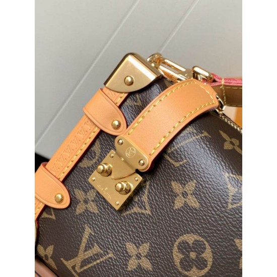 Fake Louis Vuitton Side Trunk PM Bag in Monogram Canvas M46815 Replica Fake Louis Vuitton Side Trunk PM Bag in Monogram Canvas M46815 Replica