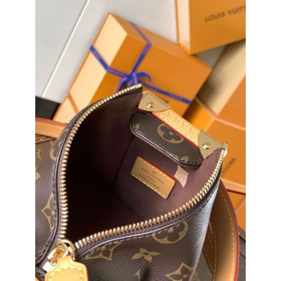 Fake Louis Vuitton Side Trunk PM Bag in Monogram Canvas M46815 Replica Fake Louis Vuitton Side Trunk PM Bag in Monogram Canvas M46815 Replica