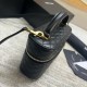 Replica Saint Laurent Gaby Mini Vanity Bag in Black Lambskin Replica Saint Laurent Gaby Mini Vanity Bag in Black Lambskin