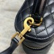 Replica Saint Laurent Gaby Mini Vanity Bag in Black Lambskin Replica Saint Laurent Gaby Mini Vanity Bag in Black Lambskin