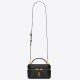 Replica Saint Laurent Gaby Mini Vanity Bag in Black Lambskin Replica Saint Laurent Gaby Mini Vanity Bag in Black Lambskin