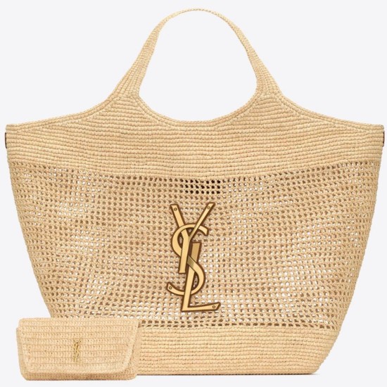 Replica Saint Laurent Icare Maxi Shopping Bag in Naturel Raffia Replica Saint Laurent Icare Maxi Shopping Bag in Naturel Raffia
