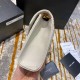 Fake Saint Laurent Medium Envelope Bag In White Grained Leather Replica Replica Saint Laurent Medium Envelope Bag In White Grained Leather