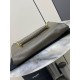 Replica Saint Laurent Jamie 4.3 Pochon Bag in Khaki Green Lambskin Replica Saint Laurent Jamie 4.3 Pochon Bag in Khaki Green Lambskin