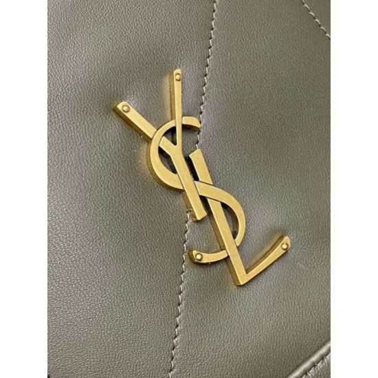 Replica Saint Laurent Jamie 4.3 Pochon Bag in Khaki Green Lambskin Replica Saint Laurent Jamie 4.3 Pochon Bag in Khaki Green Lambskin