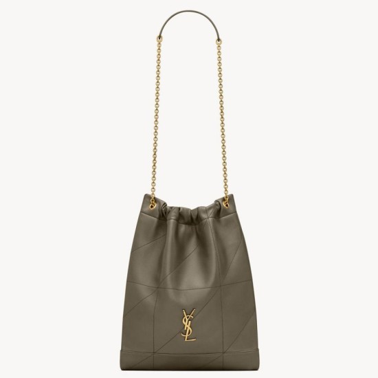 Replica Saint Laurent Jamie 4.3 Pochon Bag in Khaki Green Lambskin Replica Saint Laurent Jamie 4.3 Pochon Bag in Khaki Green Lambskin